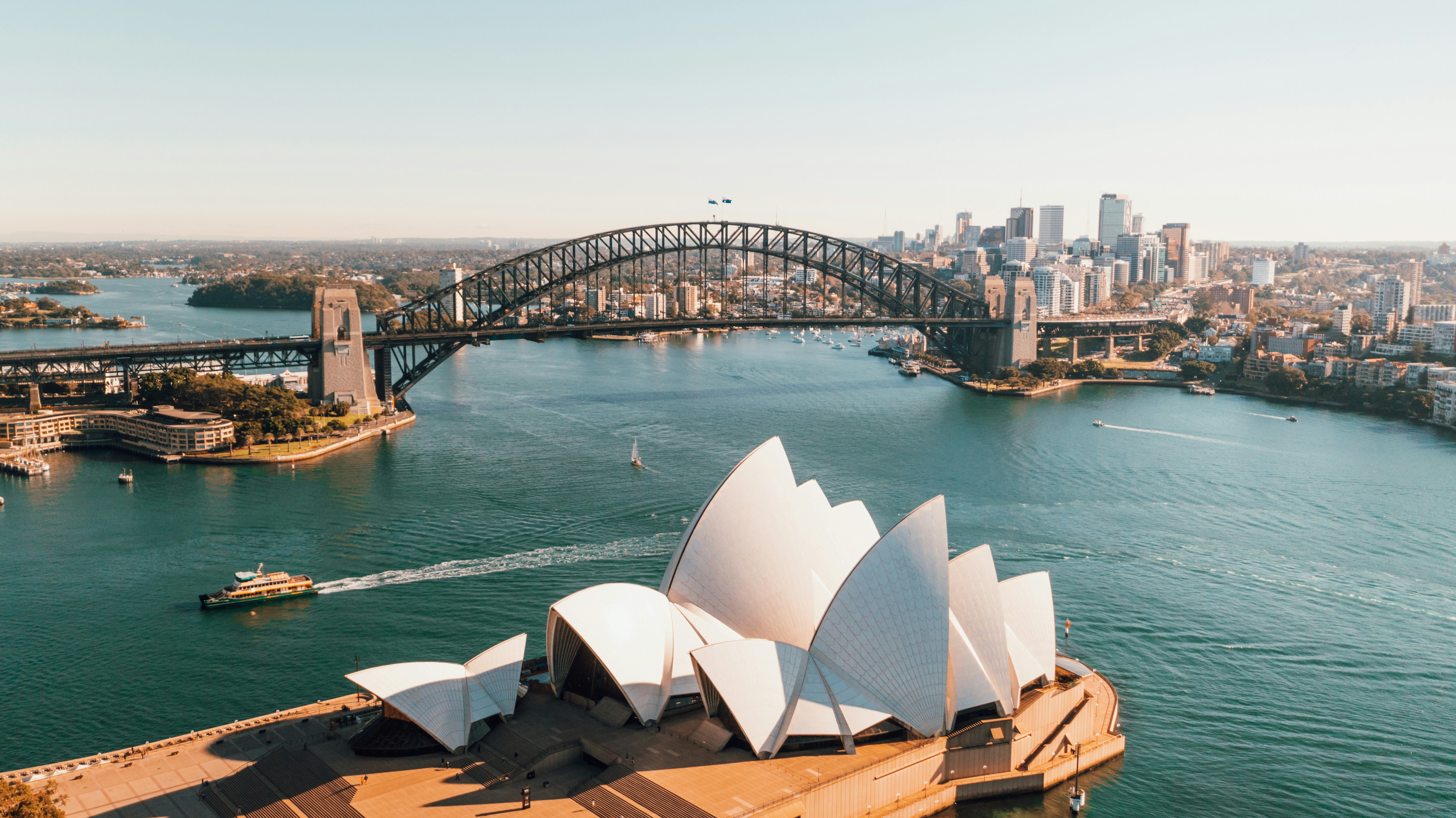 Sydney harbour skyline